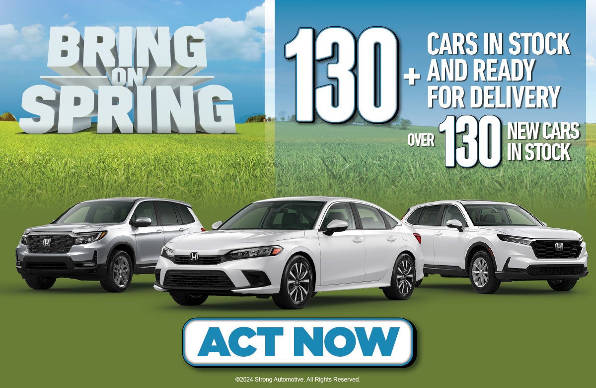 Over 130 Cars in Stock | Act Now
