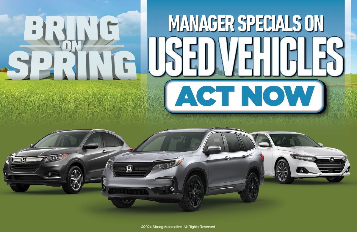 Manager Specials on Used Vehicles