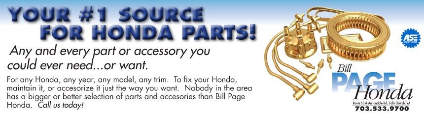 Your #1 source for Honda parts!